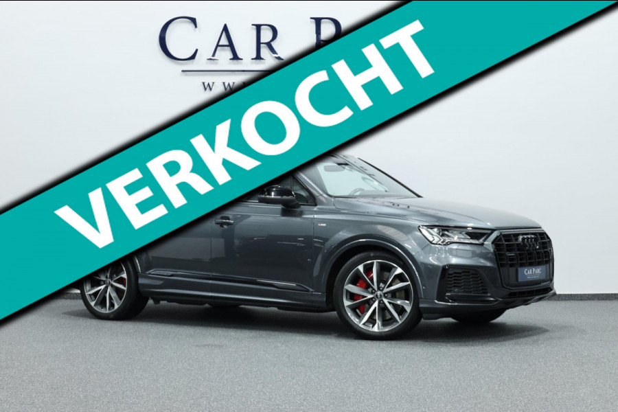 Audi Q7 60 TFSI e quattro Competition 456+PK BTW/S-LINE/VIRTUAL/SFEER/BOSE/LUCHT/LEER+S.VERWARMING/21" LMV/ACC/ECC/12 MND GARANTIE