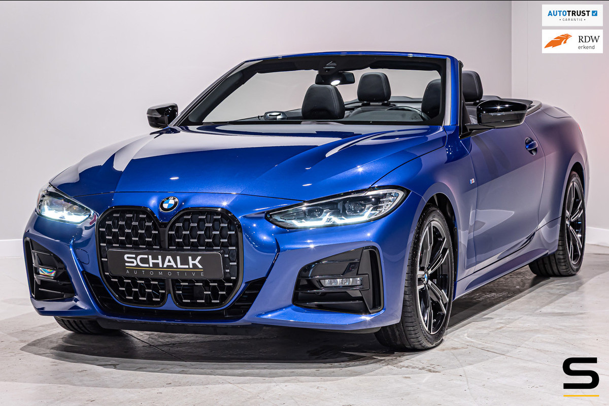 BMW 4 Serie Cabrio 420i High Executive|M-sport|Leder|Cam