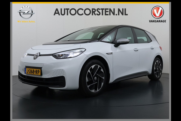 Volkswagen ID.3 First 62kWh Trekhaak Adap.Cruise Apple Carplay Android Navi Ecc Pdc Bluetooth Keyless Led Rijstrooksensor IQ Drive Stoel+Stuurverwarming SOH 90% 1e Eigenaar Origineel Nederlandse Auto