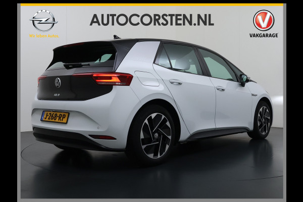 Volkswagen ID.3 First 62kWh Trekhaak Adap.Cruise Apple Carplay Android Navi Ecc Pdc Bluetooth Keyless Led Rijstrooksensor IQ Drive Stoel+Stuurverwarming SOH 90% 1e Eigenaar Origineel Nederlandse Auto
