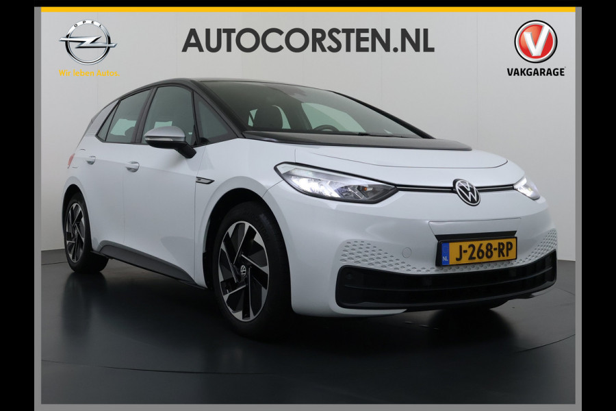 Volkswagen ID.3 First 62kWh Trekhaak Adap.Cruise Apple Carplay Android Navi Ecc Pdc Bluetooth Keyless Led Rijstrooksensor IQ Drive Stoel+Stuurverwarming SOH 90% 1e Eigenaar Origineel Nederlandse Auto