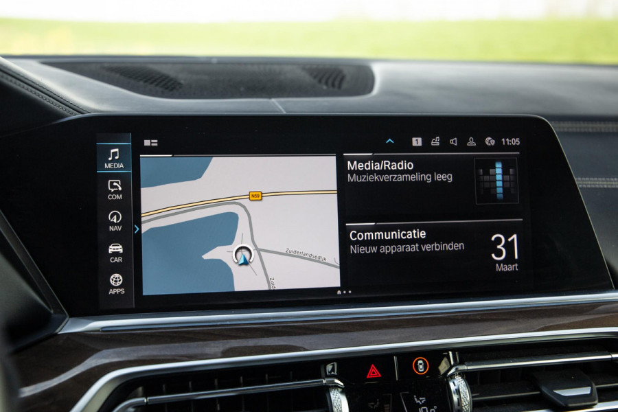 BMW X5 xDrive45e High Executive M PAKKET / BRUIN LEER / DIAMAND POOK / STOEL VERWARMING / CAMERA