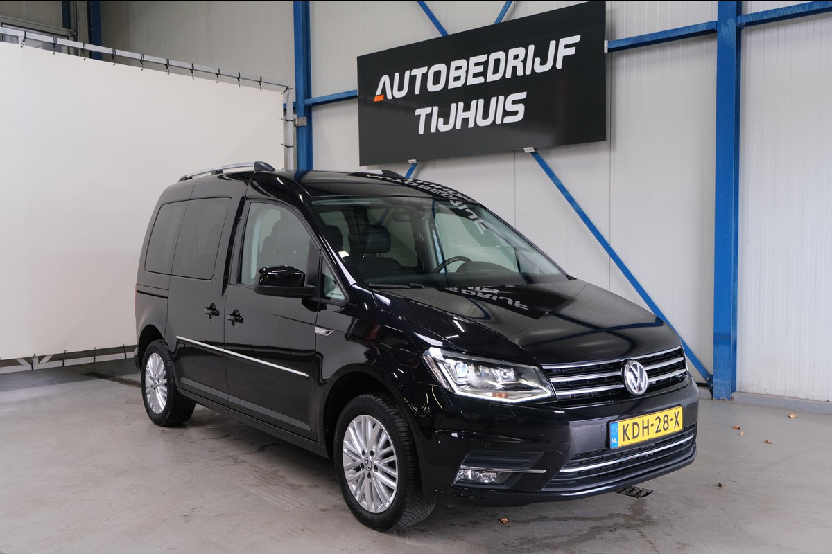 Volkswagen Caddy 1.4 TSI Highline Automaat - Airco, Cruise, Navi, Stoelverwarming, Camera, Trekhaak.