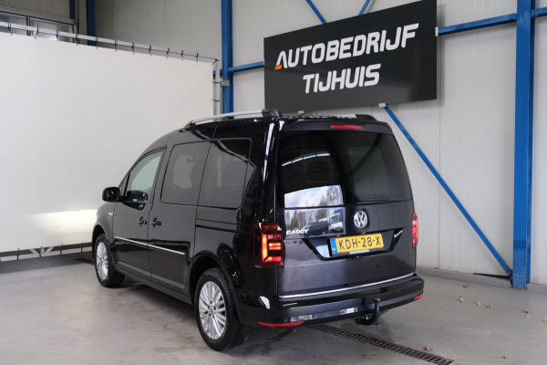 Volkswagen Caddy 1.4 TSI Highline Automaat - Airco, Cruise, Navi, Stoelverwarming, Camera, Trekhaak.