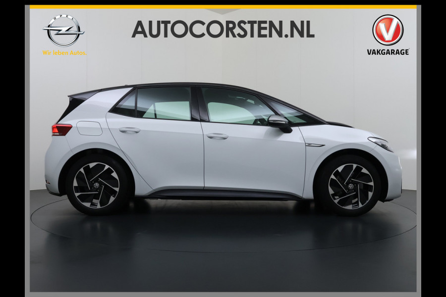 Volkswagen ID.3 First 62kWh Trekhaak Adap.Cruise Apple Carplay Android Navi Ecc Pdc Bluetooth Keyless Led Rijstrooksensor IQ Drive Stoel+Stuurverwarming SOH 90% 1e Eigenaar Origineel Nederlandse Auto
