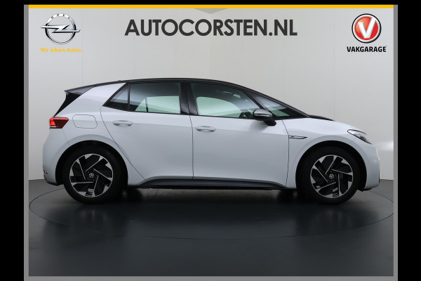 Volkswagen ID.3 First 62kWh Trekhaak Adap.Cruise Apple Carplay Android Navi Ecc Pdc Bluetooth Keyless Led Rijstrooksensor IQ Drive Stoel+Stuurverwarming SOH 90% 1e Eigenaar Origineel Nederlandse Auto