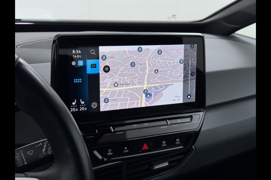 Volkswagen ID.3 First 62kWh Trekhaak Adap.Cruise Apple Carplay Android Navi Ecc Pdc Bluetooth Keyless Led Rijstrooksensor IQ Drive Stoel+Stuurverwarming SOH 90% 1e Eigenaar Origineel Nederlandse Auto