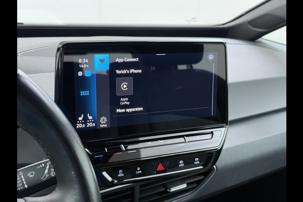 Volkswagen ID.3 First 62kWh Trekhaak Adap.Cruise Apple Carplay Android Navi Ecc Pdc Bluetooth Keyless Led Rijstrooksensor IQ Drive Stoel+Stuurverwarming SOH 90% 1e Eigenaar Origineel Nederlandse Auto