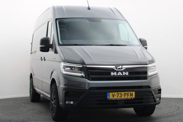 MAN TGE 35 2.0 TDI DSG 140 PK L3H3 (L2H2) 3-Zits, Airco, LED, Cruise, Camera, Apple Carplay, DAB, Trekhaak, 18''