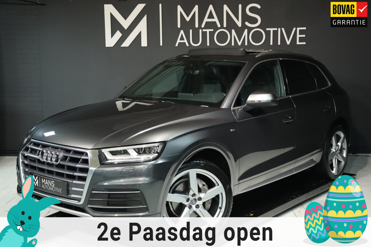 Audi Q5 45 TFSI 3x S-Line QUATTRO / PANODAK / VIRTUAL / KEYLESS / CAMERA / STOELVERW / DEALER SERVICE!