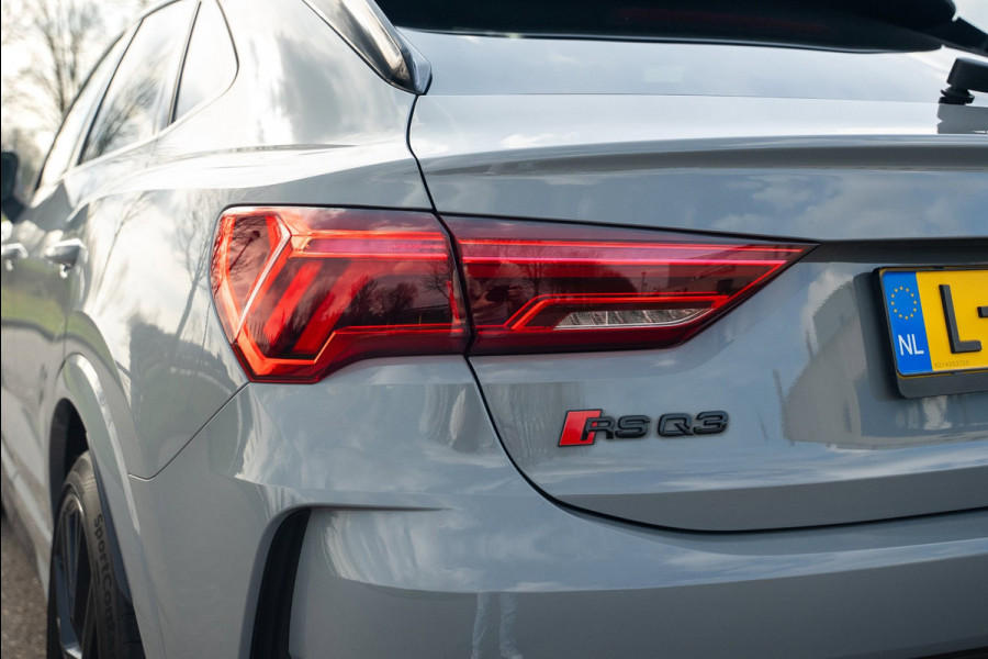 Audi RS Q3 Sportback 2.5 TFSI 511pk Quattro | B&O | MILLTEK & OPF DELETE | PANO BLACKOPTIC | RS ZETELS VALCONALEDER + MEMORY | K5