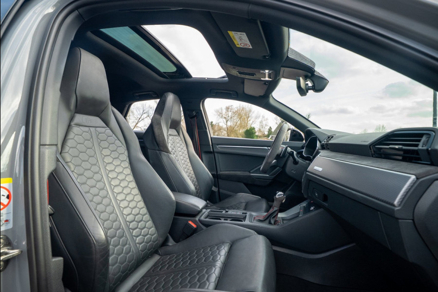 Audi RS Q3 Sportback 2.5 TFSI 511pk Quattro | B&O | MILLTEK & OPF DELETE | PANO BLACKOPTIC | RS ZETELS VALCONALEDER + MEMORY | K5