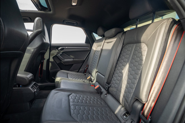 Audi RS Q3 Sportback 2.5 TFSI 511pk Quattro | B&O | MILLTEK & OPF DELETE | PANO BLACKOPTIC | RS ZETELS VALCONALEDER + MEMORY | K5