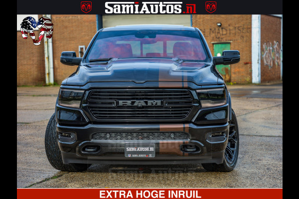 Dodge Ram GT TRX PACK | 5.7 V8 HEMI | STRIPING | LUCHT VERING | ADAPTIVE CRUISE | PANORAMADAK | MEGA DIK | Comfortabele Dubbele Cabine met Royale 5 Zitplaatsen | DC |