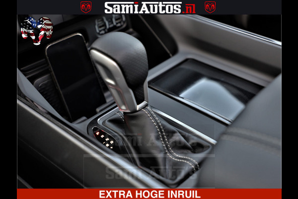 Dodge Ram GT TRX PACK | 5.7 V8 HEMI | STRIPING | LUCHT VERING | ADAPTIVE CRUISE | PANORAMADAK | MEGA DIK | Comfortabele Dubbele Cabine met Royale 5 Zitplaatsen | DC |