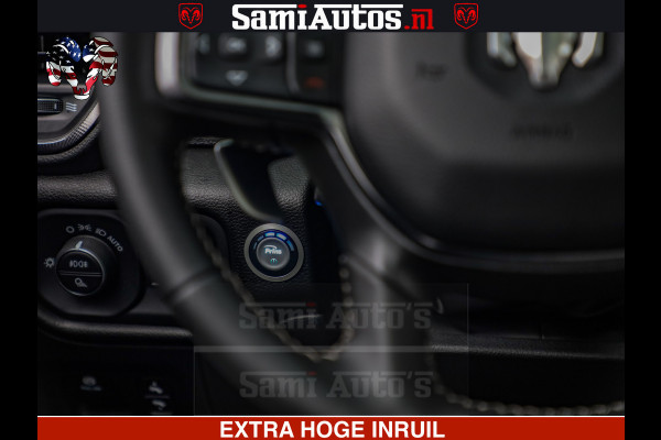 Dodge Ram GT TRX PACK | 5.7 V8 HEMI | STRIPING | LUCHT VERING | ADAPTIVE CRUISE | PANORAMADAK | MEGA DIK | Comfortabele Dubbele Cabine met Royale 5 Zitplaatsen | DC |