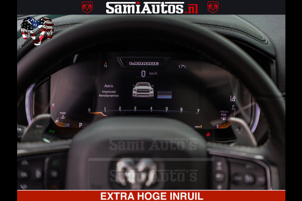 Dodge Ram GT TRX PACK | 5.7 V8 HEMI | STRIPING | LUCHT VERING | ADAPTIVE CRUISE | PANORAMADAK | MEGA DIK | Comfortabele Dubbele Cabine met Royale 5 Zitplaatsen | DC |