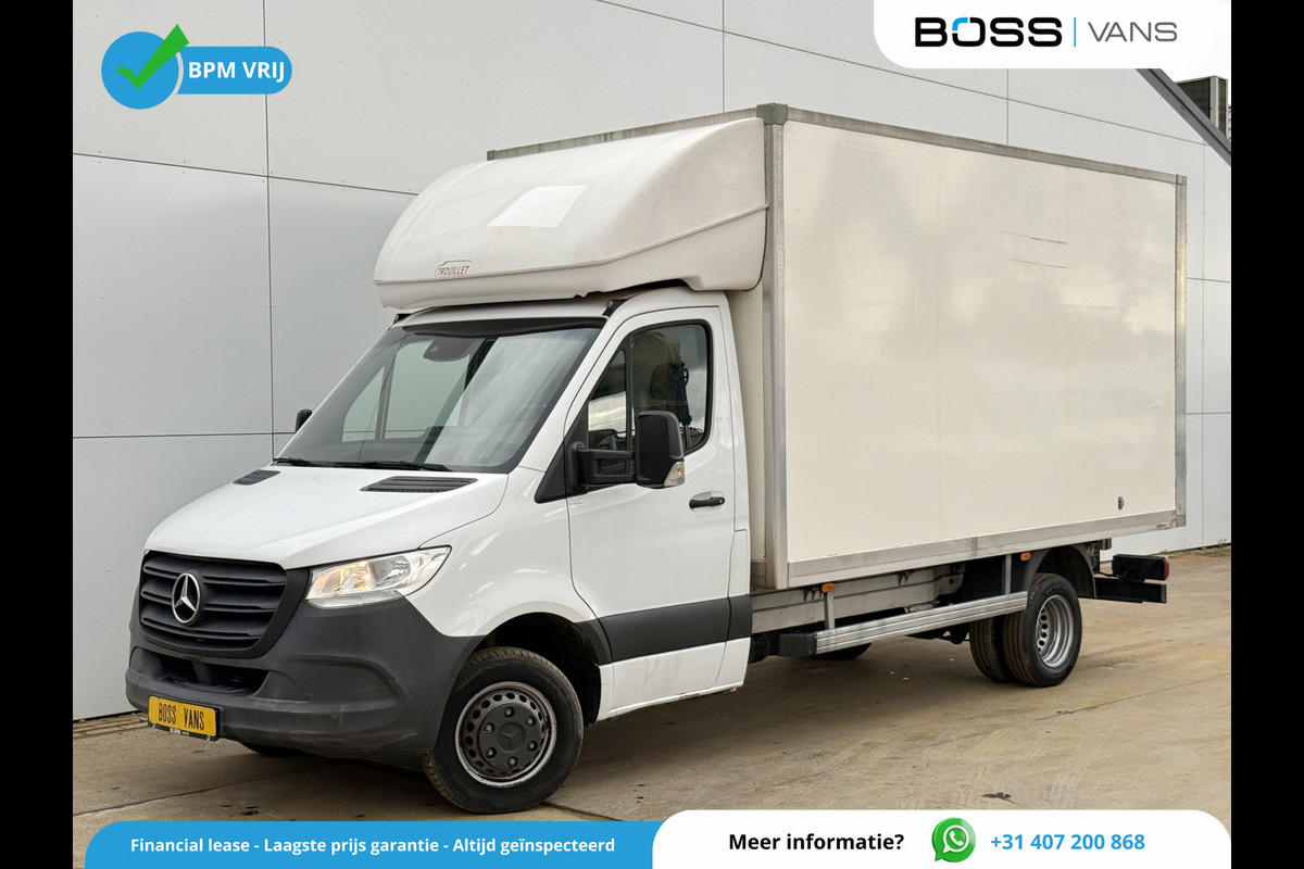 Mercedes-Benz Sprinter 514 2.2 CDI Automaat Achterdeuren Dubbellucht Handsfree Climate Control Cruise Control Koffer Meubelbak Bakwagen