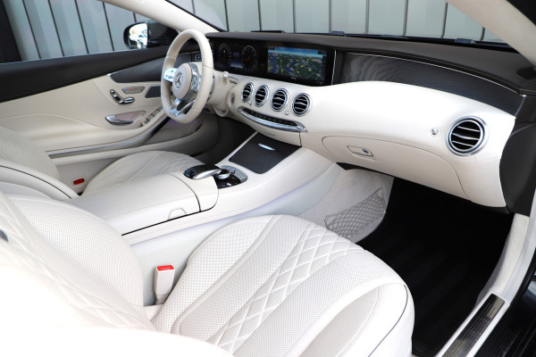 Mercedes-Benz S-Klasse Coupé 560 4-Matic V8 | 470PK | Designo | Massage | Luchtvering | Head-up | Burmester | Keyless-go | Pano | Distronic+ | NL-Auto