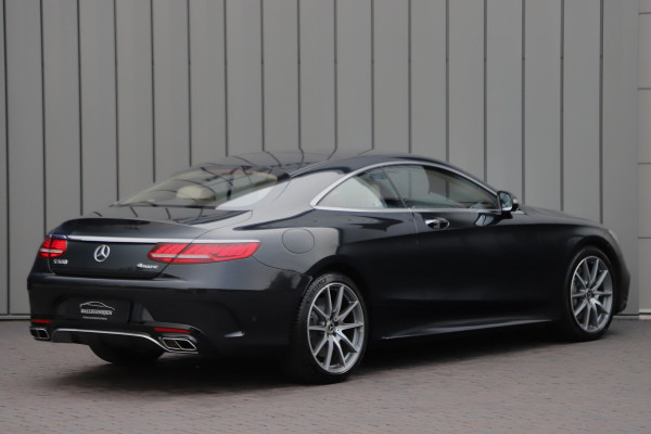 Mercedes-Benz S-Klasse Coupé 560 4-Matic V8 | 470PK | Designo | Massage | Luchtvering | Head-up | Burmester | Keyless-go | Pano | Distronic+ | NL-Auto