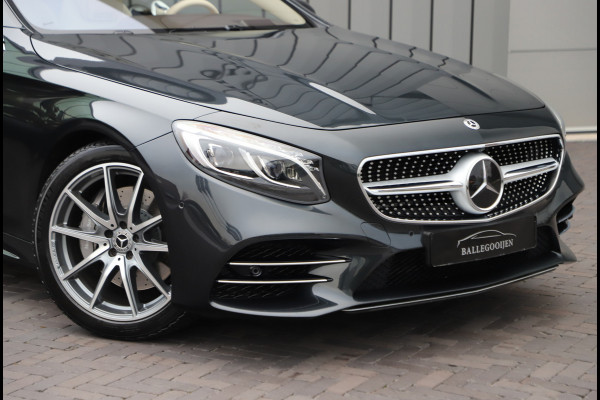 Mercedes-Benz S-Klasse Coupé 560 4-Matic V8 | 470PK | Designo | Massage | Luchtvering | Head-up | Burmester | Keyless-go | Pano | Distronic+ | NL-Auto