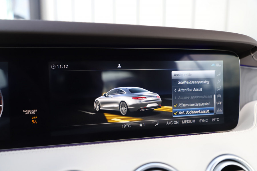 Mercedes-Benz S-Klasse Coupé 560 4-Matic V8 | 470PK | Designo | Massage | Luchtvering | Head-up | Burmester | Keyless-go | Pano | Distronic+ | NL-Auto