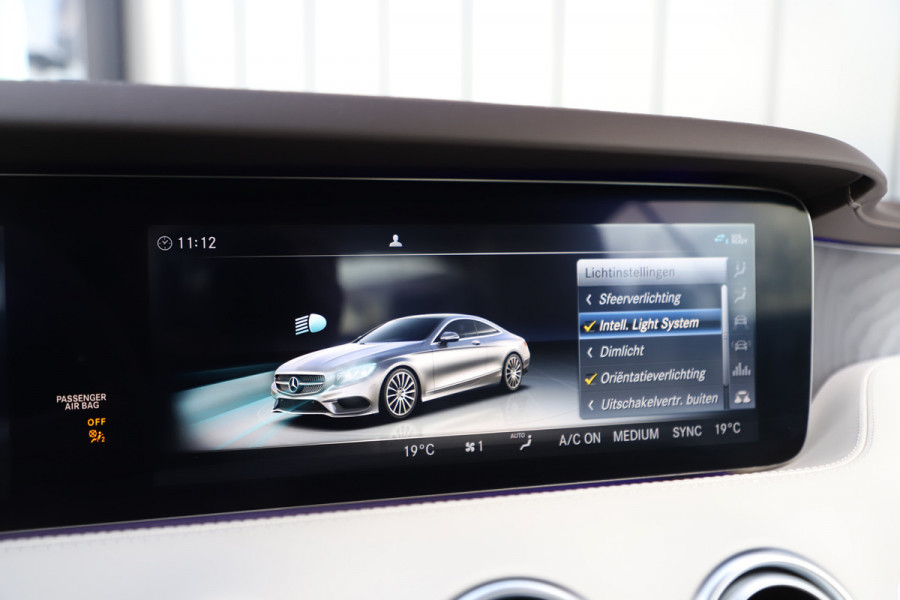 Mercedes-Benz S-Klasse Coupé 560 4-Matic V8 | 470PK | Designo | Massage | Luchtvering | Head-up | Burmester | Keyless-go | Pano | Distronic+ | NL-Auto