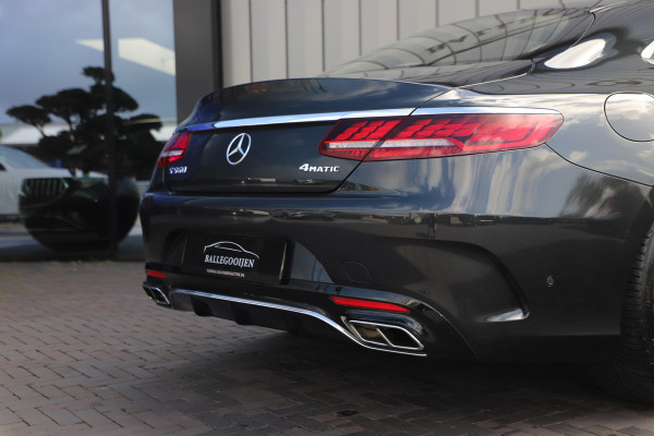 Mercedes-Benz S-Klasse Coupé 560 4-Matic V8 | 470PK | Designo | Massage | Luchtvering | Head-up | Burmester | Keyless-go | Pano | Distronic+ | NL-Auto