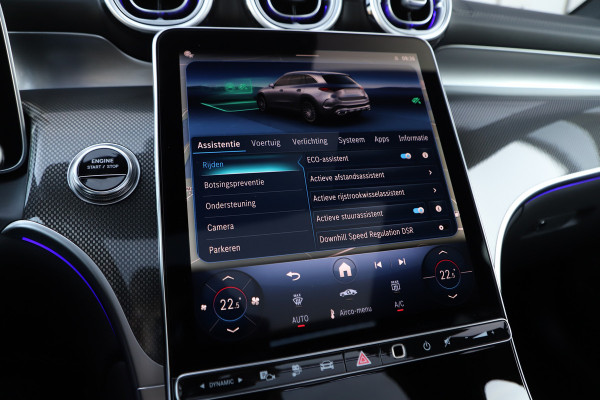 Mercedes-Benz GLC 300e AMG 4-Matic | 313PK | Massage | Keyless-go | Sfeerverlichting | Pano | Distronic+ | Stuurwielverw. | Stoelkoeling | 2024.