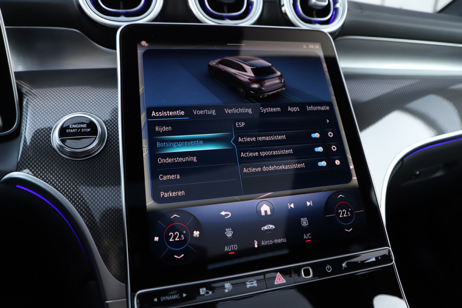 Mercedes-Benz GLC 300e AMG 4-Matic | 313PK | Massage | Keyless-go | Sfeerverlichting | Pano | Distronic+ | Stuurwielverw. | Stoelkoeling | 2024.