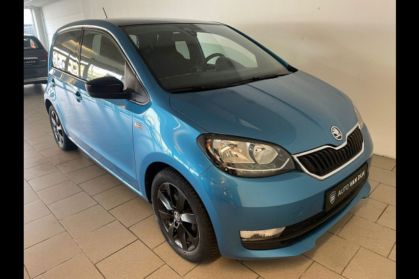 Škoda Citigo 1.0 Clever 75PK AIRCO CLIMA CRUISE STOELVERW BLUETOOTH PDC ZWART DAK SPECIAAL INTERIEUR NIEUWSTAAT