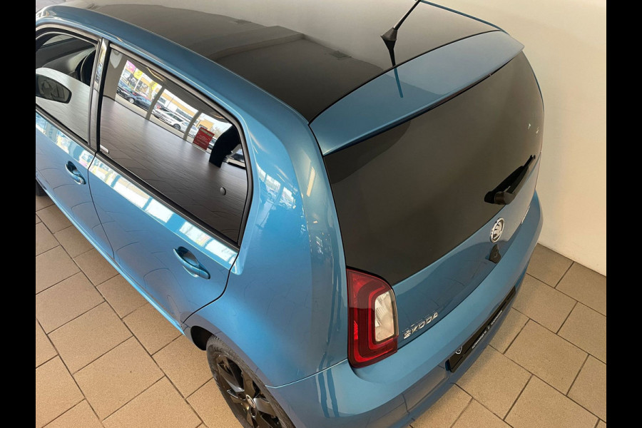 Škoda Citigo 1.0 Clever 75PK AIRCO CLIMA CRUISE STOELVERW BLUETOOTH PDC ZWART DAK SPECIAAL INTERIEUR NIEUWSTAAT