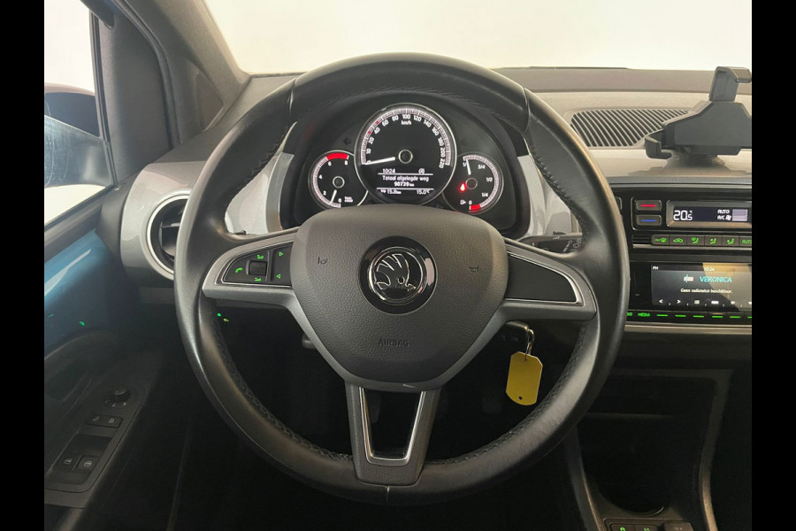 Škoda Citigo 1.0 Clever 75PK AIRCO CLIMA CRUISE STOELVERW BLUETOOTH PDC ZWART DAK SPECIAAL INTERIEUR NIEUWSTAAT