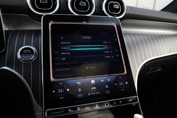 Mercedes-Benz GLC 400e AMG 4-Matic | 381PK | Achterasbesturing | Head-up | Luchtvering | Burmester | Keyless-go | Leder exclusief | Sfeerverlichti