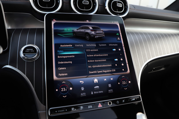 Mercedes-Benz GLC 400e AMG 4-Matic | 381PK | Achterasbesturing | Head-up | Luchtvering | Burmester | Keyless-go | Leder exclusief | Sfeerverlichti