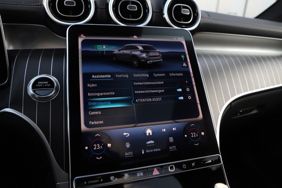 Mercedes-Benz GLC 400e AMG 4-Matic | 381PK | Achterasbesturing | Head-up | Luchtvering | Burmester | Keyless-go | Leder exclusief | Sfeerverlichti