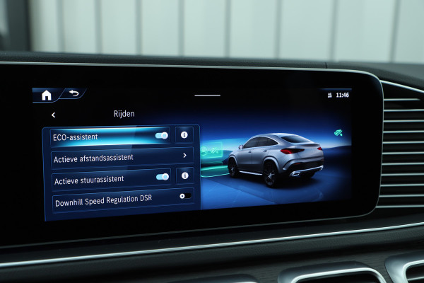 Mercedes-Benz GLE Coupé 400e AMG 4-Matic | 381PK | Luchtvering | Massage | Head-up | Burmester | Keyless-go | Distronic+ | Multibeam | 2023.