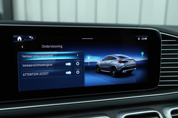 Mercedes-Benz GLE Coupé 400e AMG 4-Matic | 381PK | Luchtvering | Massage | Head-up | Burmester | Keyless-go | Distronic+ | Multibeam | 2023.