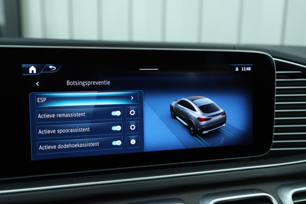 Mercedes-Benz GLE Coupé 400e AMG 4-Matic | 381PK | Luchtvering | Massage | Head-up | Burmester | Keyless-go | Distronic+ | Multibeam | 2023.