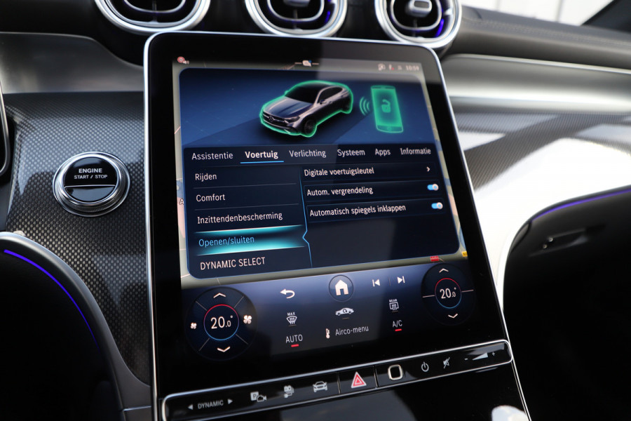 Mercedes-Benz GLC Coupé 300e AMG 4-Matic | 313PK | Pano | Keyless-go | Sfeerverlichting | Digital-light | Leder | Distronic+ | Stuurwielverw. | 20