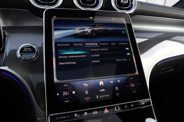 Mercedes-Benz GLC Coupé 300e AMG 4-Matic | 313PK | Pano | Keyless-go | Sfeerverlichting | Digital-light | Leder | Distronic+ | Stuurwielverw. | 20