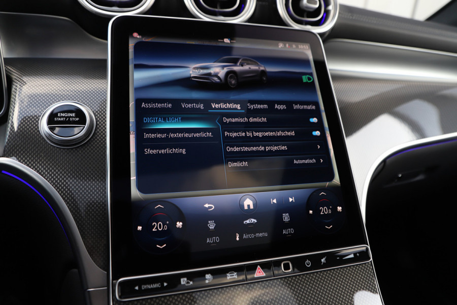 Mercedes-Benz GLC Coupé 300e AMG 4-Matic | 313PK | Head-up | Keyless-go | Burmester | Pano | Sfeerverlichting | Digital-light | Distronic+ | 2025.