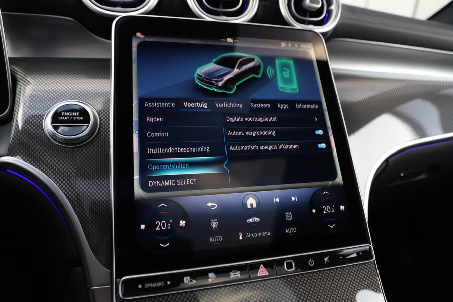 Mercedes-Benz GLC Coupé 300e AMG 4-Matic | 313PK | Head-up | Keyless-go | Burmester | Pano | Sfeerverlichting | Digital-light | Distronic+ | 2025.