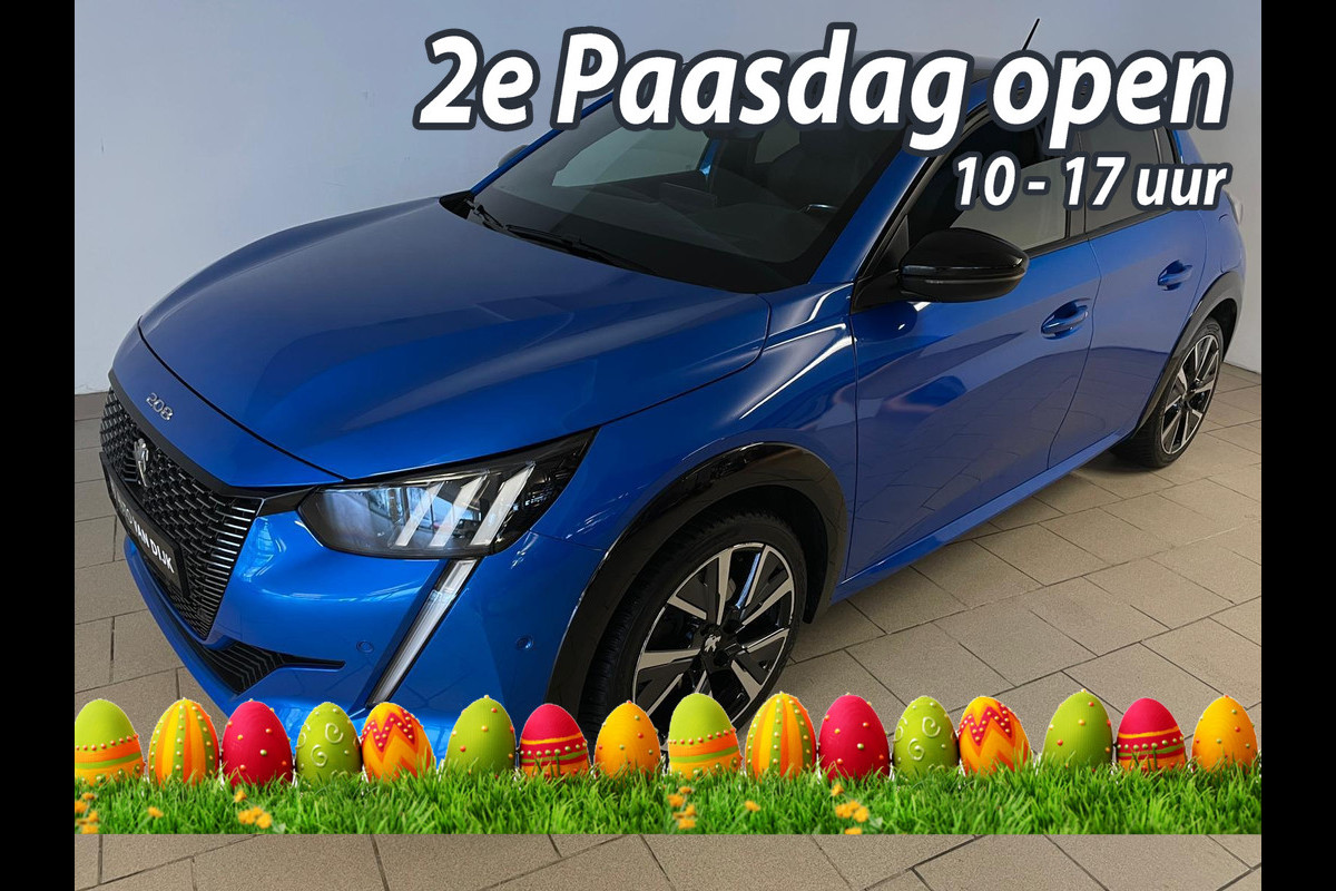 Peugeot 208 1.2 PureTech GT PANO AIRCO NAVI CRUISE BLUETOOTH LED METALLIC BLAUW PRIVACYGLAS ZEER NETTE AUTO