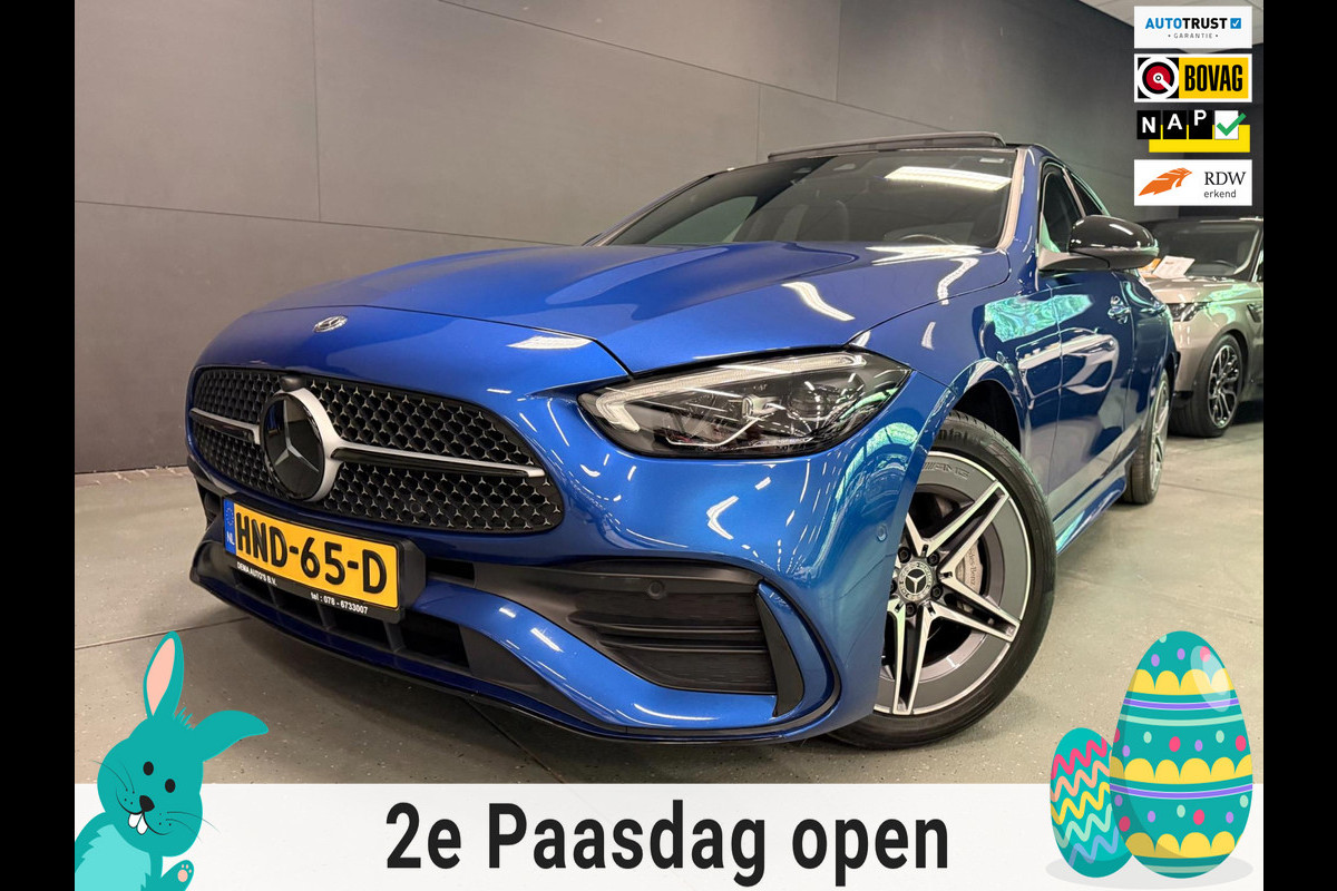 Mercedes-Benz C-Klasse 300 e AMG BLACK-LINE 313PK SOH-TEST/PANO/V-COCKPIT/NAVI/DAB/CARPLAY/CAM///
