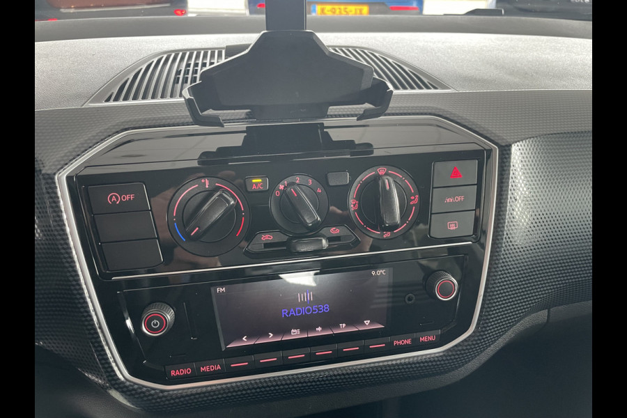 Volkswagen up! 1.0 Airco - Licht metalen velgen 16 inch - Elektrische ramen - Led verlichting - Bluetooth - Radio - Start/stop systeem - Centrale vergrendeling met afstandsbediening