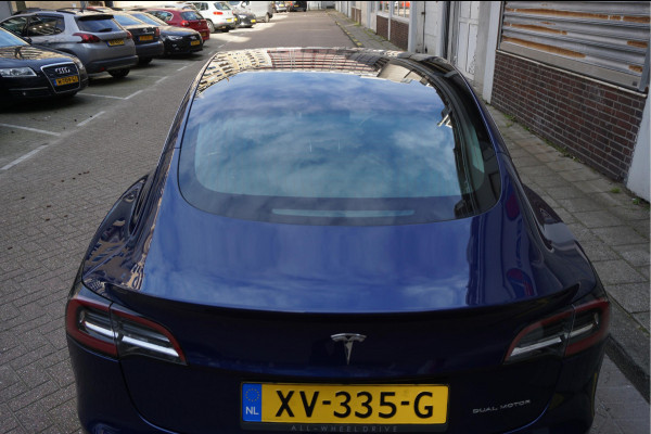 Tesla Model 3 Long Range AWD 75 kWh | BTW AUTO | Orig Nederlands | Auto Pilot | Panoramadak | Prachtige staat en staat van onderhoud |