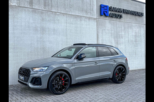 Audi Q5 55TFSI e 367PK Quattro Competition S Edition S-Line 1é Eig!|Pano|Luchtvering|S5-stoelen|HD Matrix|Carbon|Trekhaak|Ambiance