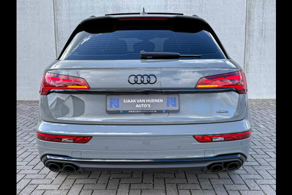 Audi Q5 55TFSI e 367PK Quattro Competition S Edition S-Line 1é Eig!|Pano|Luchtvering|S5-stoelen|HD Matrix|Carbon|Trekhaak|Ambiance
