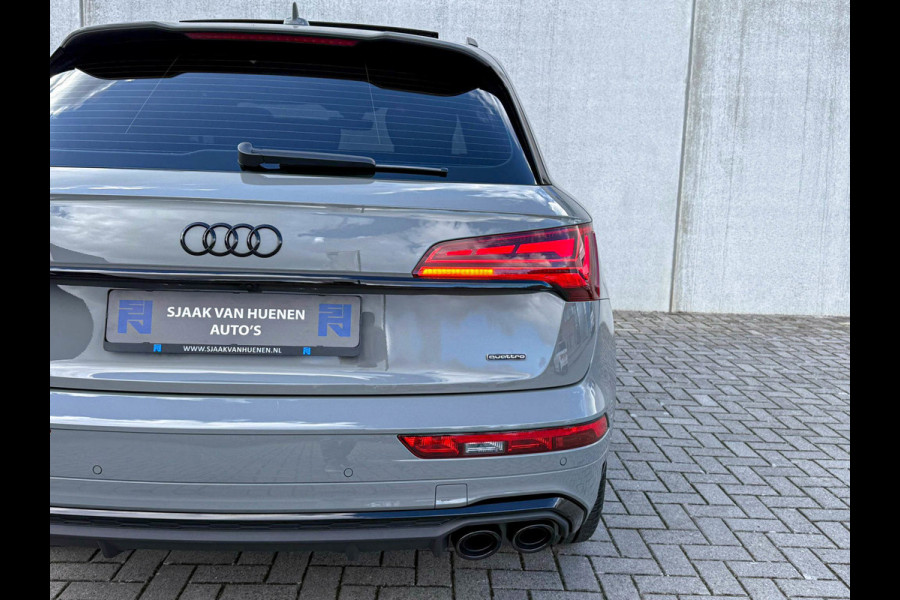 Audi Q5 55TFSI e 367PK Quattro Competition S Edition S-Line 1é Eig!|Pano|Luchtvering|S5-stoelen|HD Matrix|Carbon|Trekhaak|Ambiance
